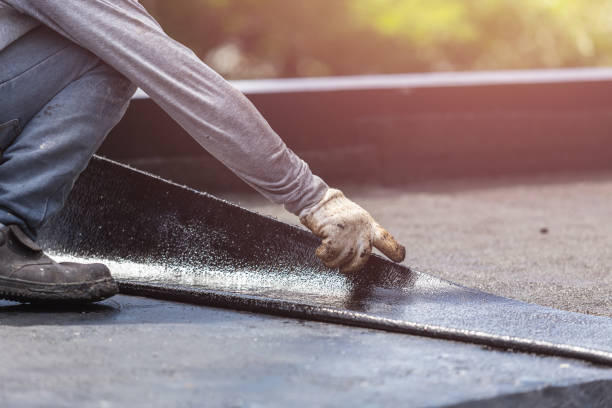 Professional Waterproofing technician working in Walhonding, OH